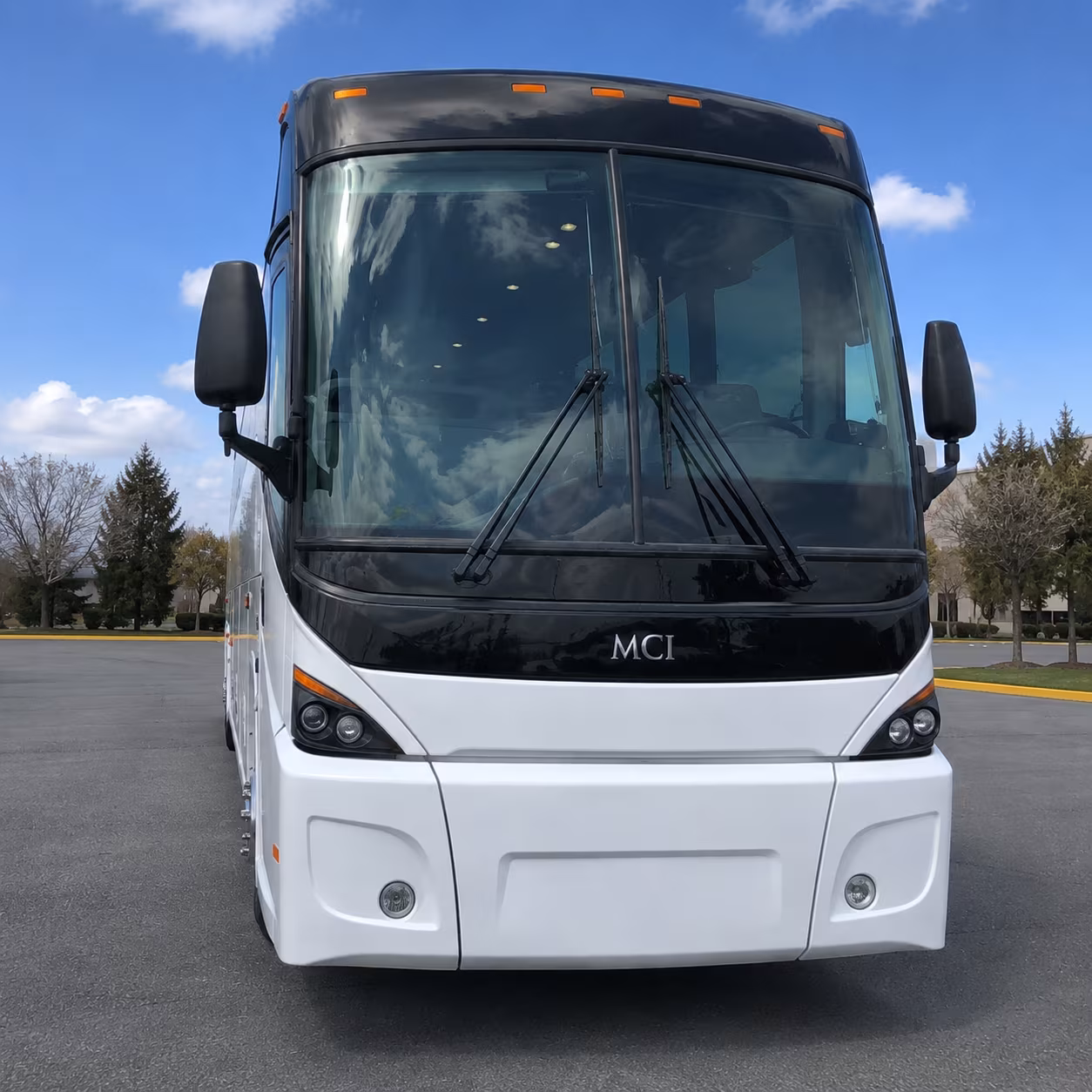 40-56 Passenger Charter Bus Exterior