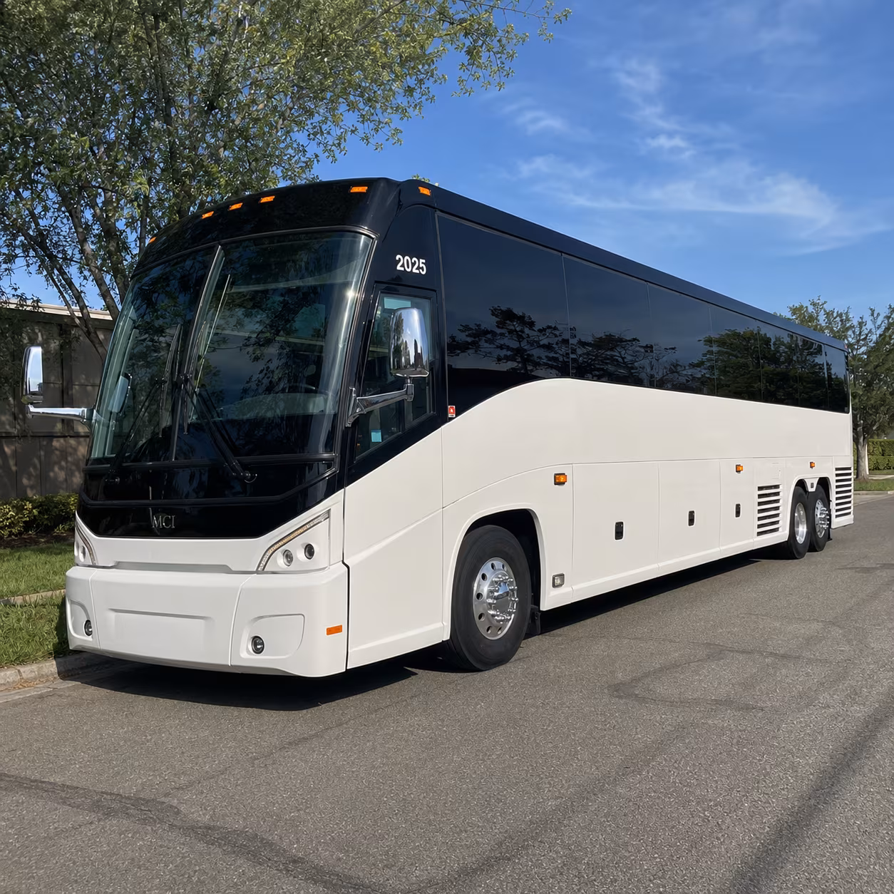 New Orleans Airport Shuttle & Transportation party bus interior