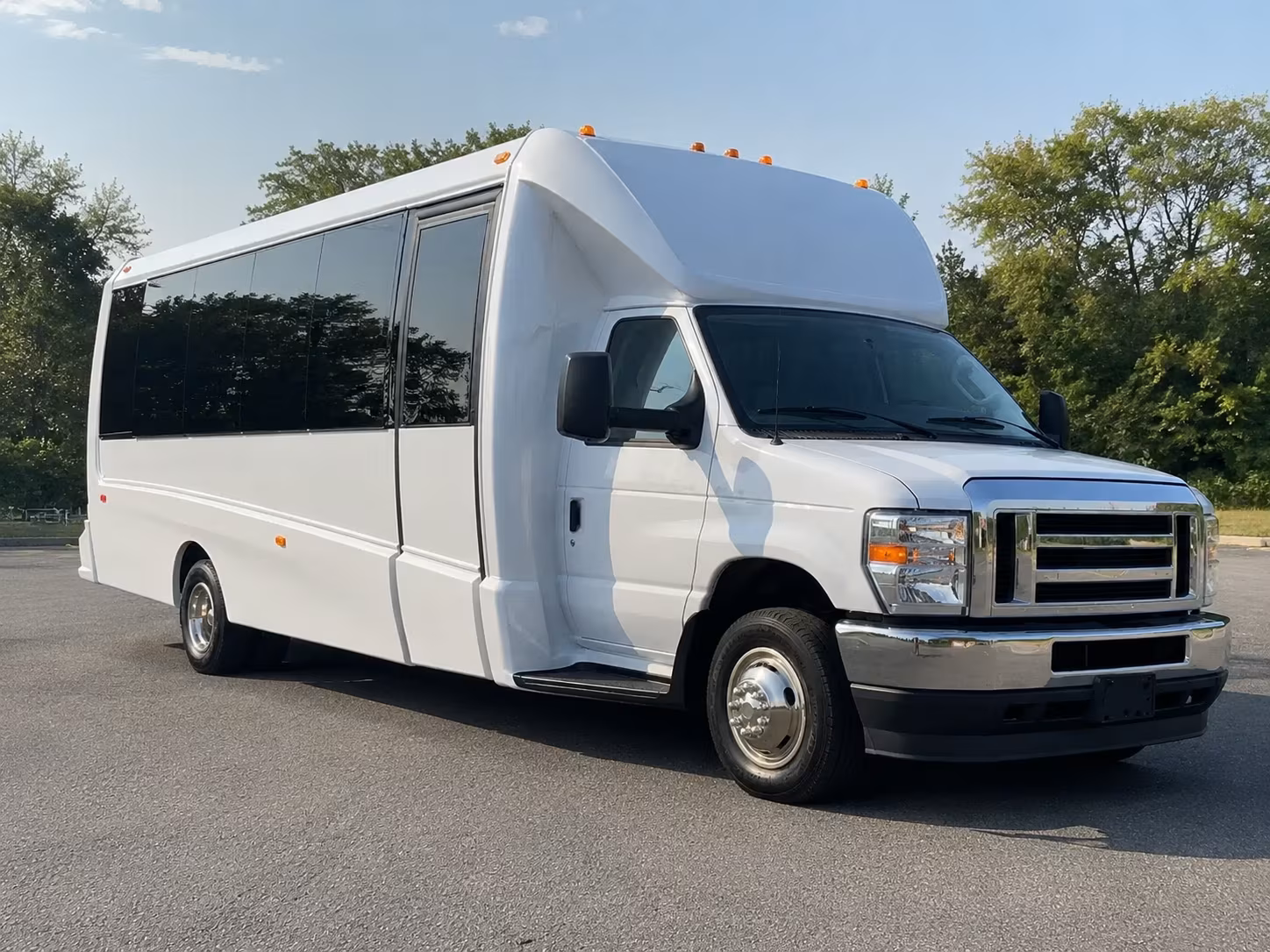 New Orleans Birthday, Sweet 16, & Quinceañera Transportation party bus exterior