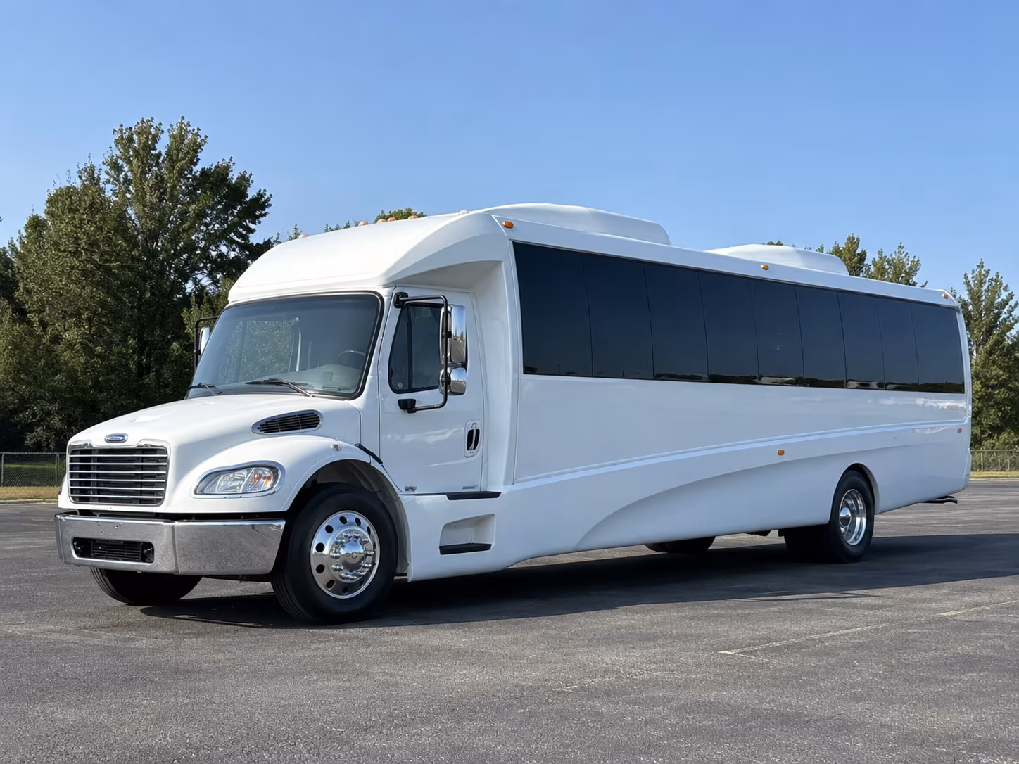 New Orleans Birthday, Sweet 16, & Quinceañera Transportation party bus exterior