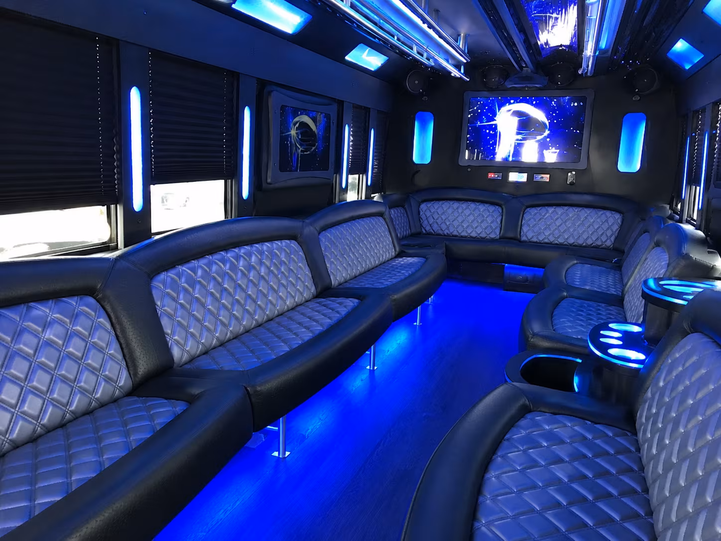 New Orleans Concert & Music Festival Transportation onboard seating