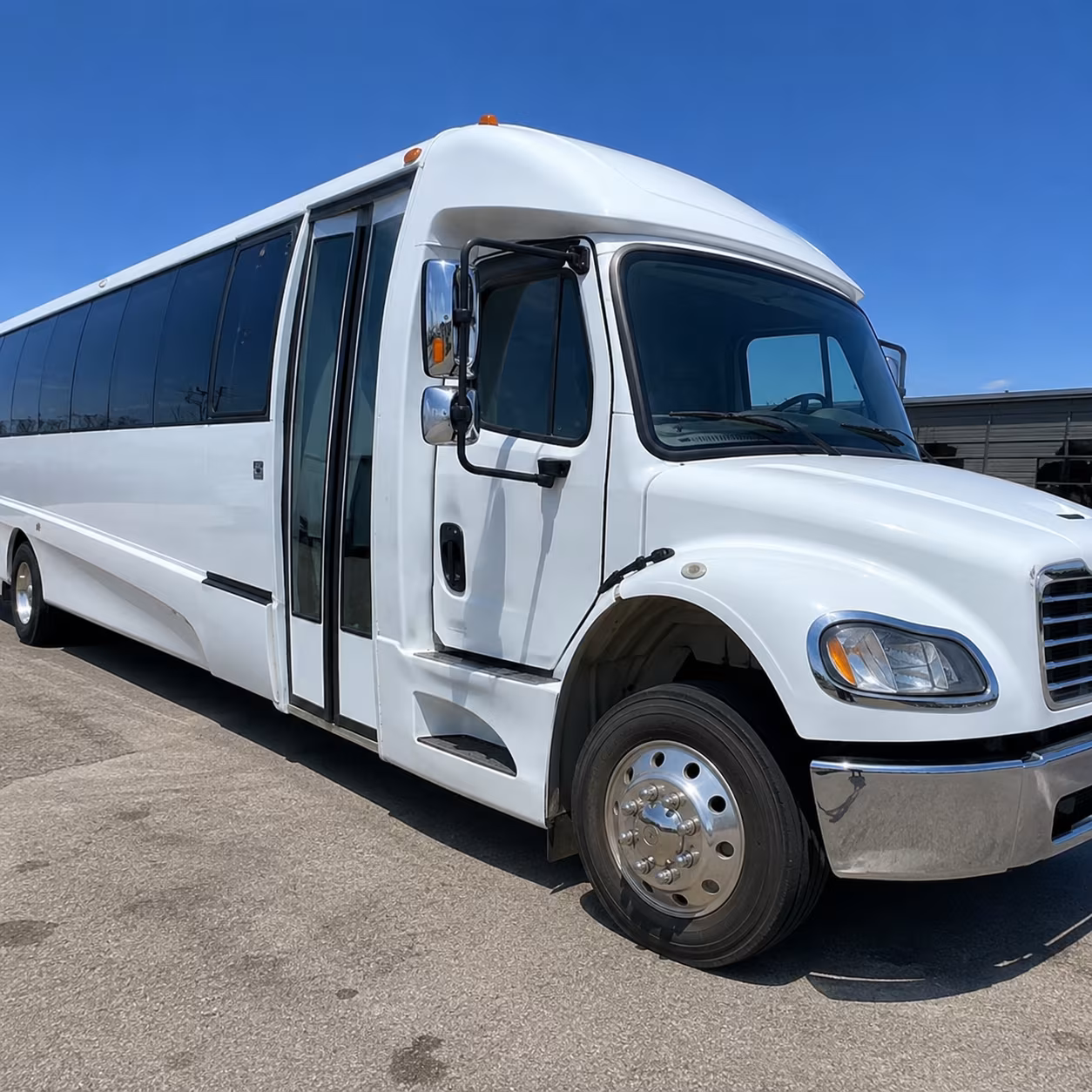 New Orleans Corporate Transportation party bus exterior