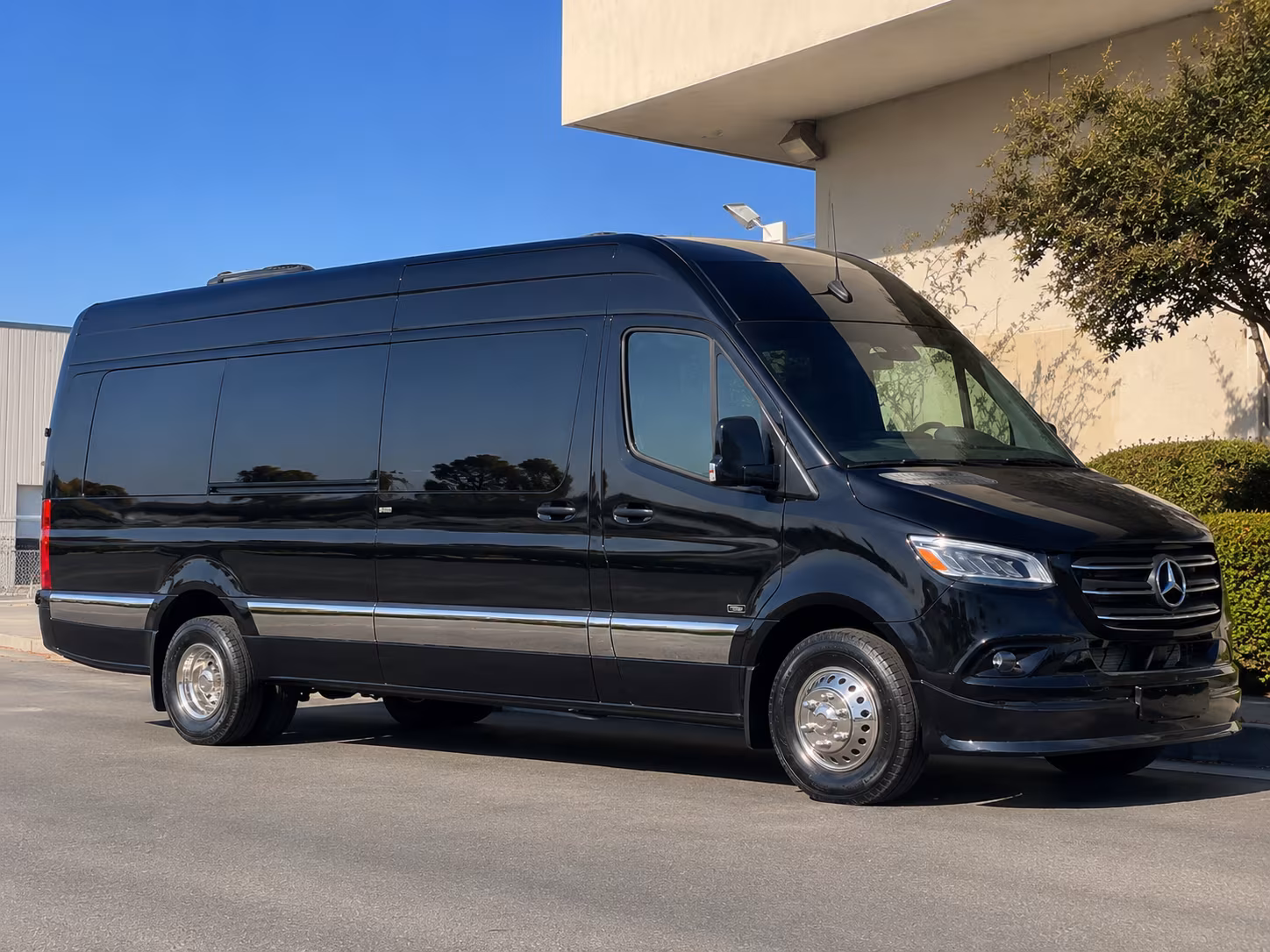 New Orleans Corporate Transportation party bus exterior