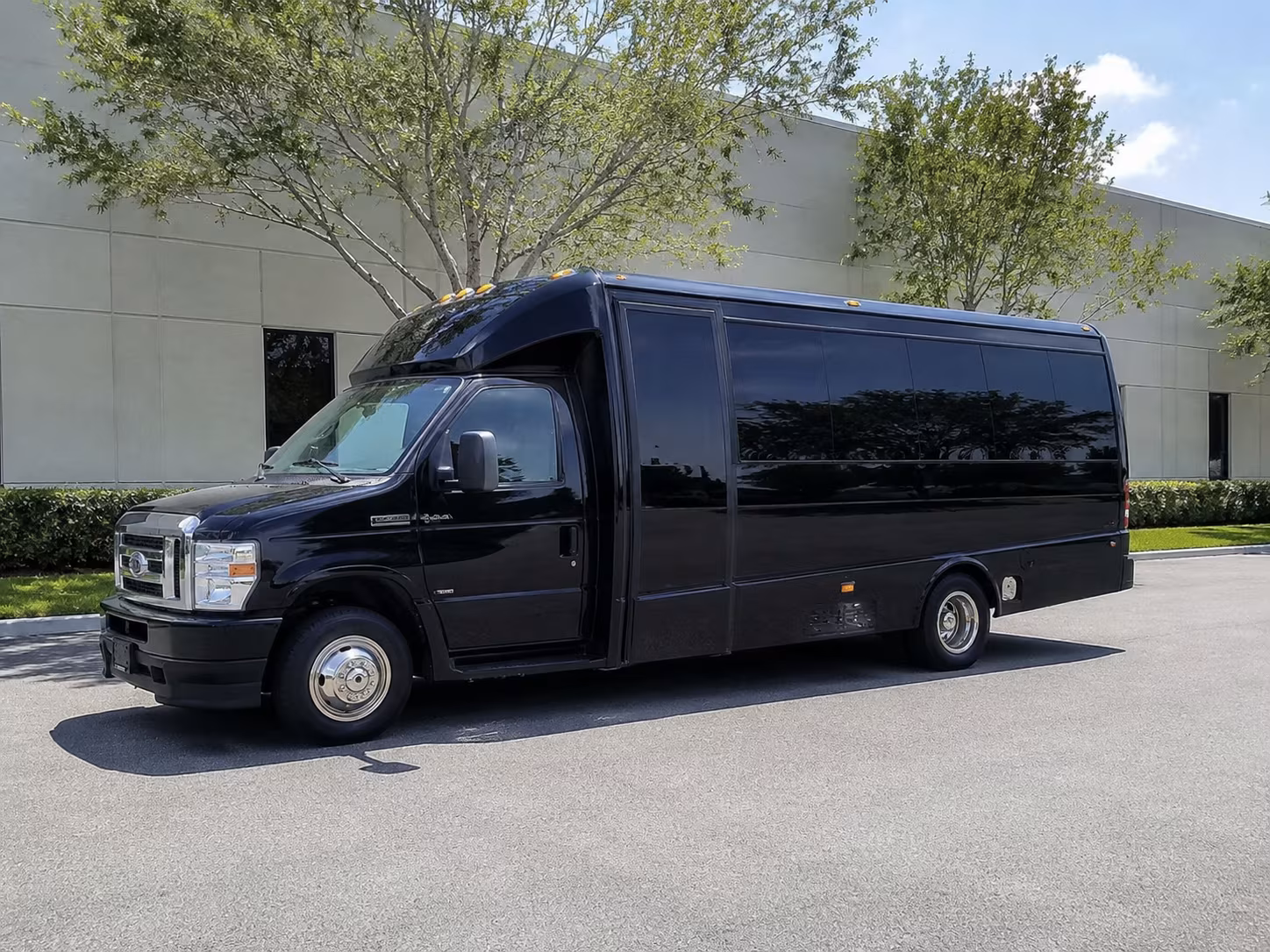 New Orleans Corporate Transportation party bus interior