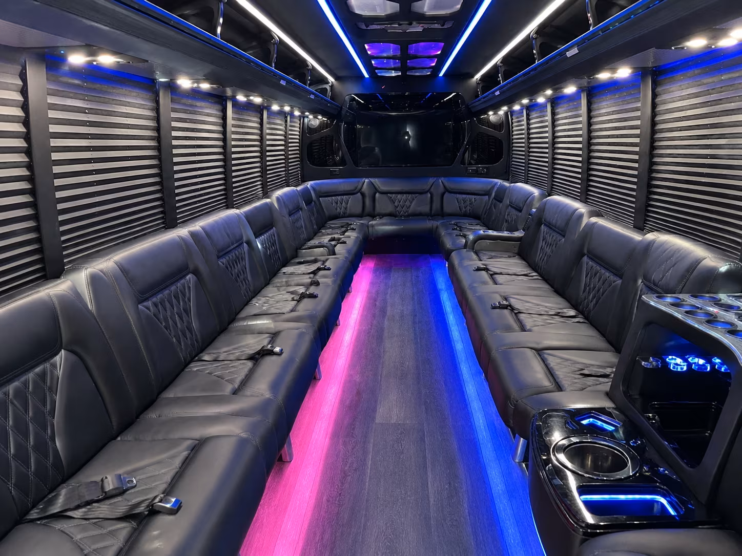 New Orleans Private Event Transportation party bus exterior