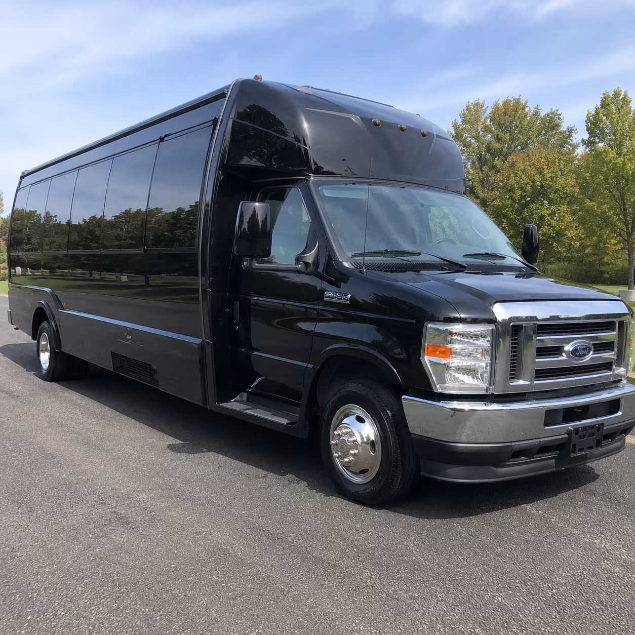 New Orleans Prom & Homecoming Transportation party bus exterior