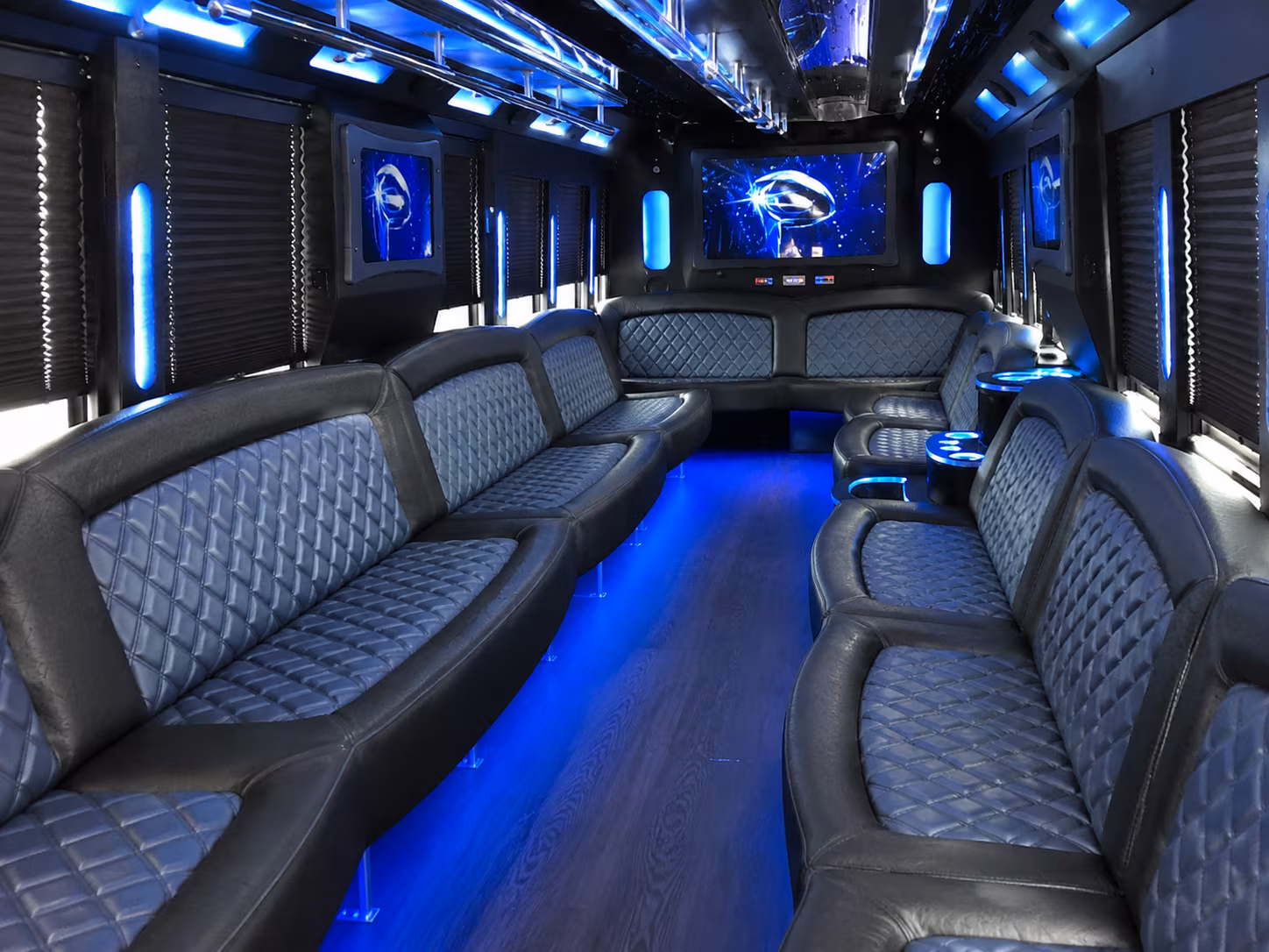 New Orleans Prom & Homecoming Transportation party bus exterior