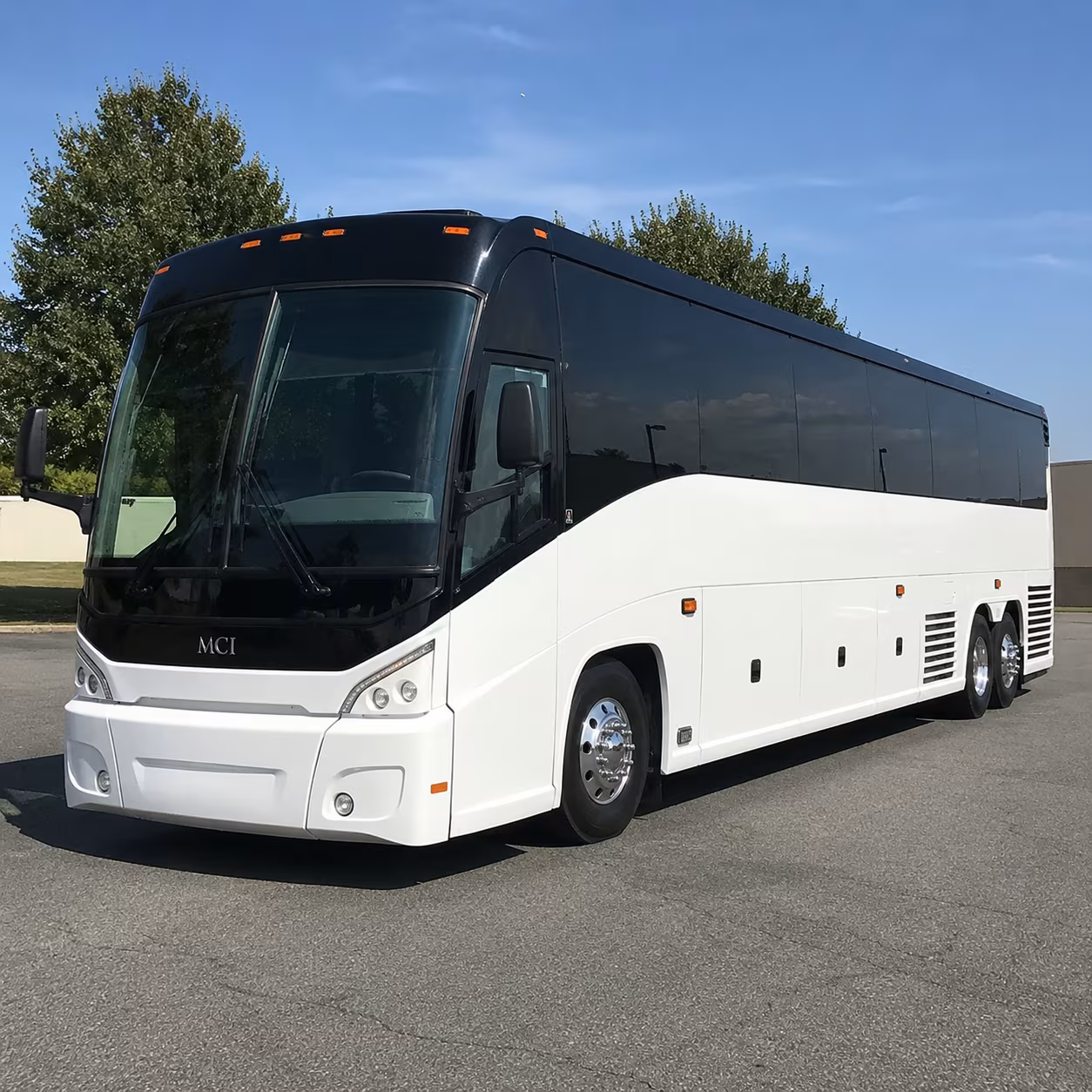 New Orleans School Event Transportation party bus exterior