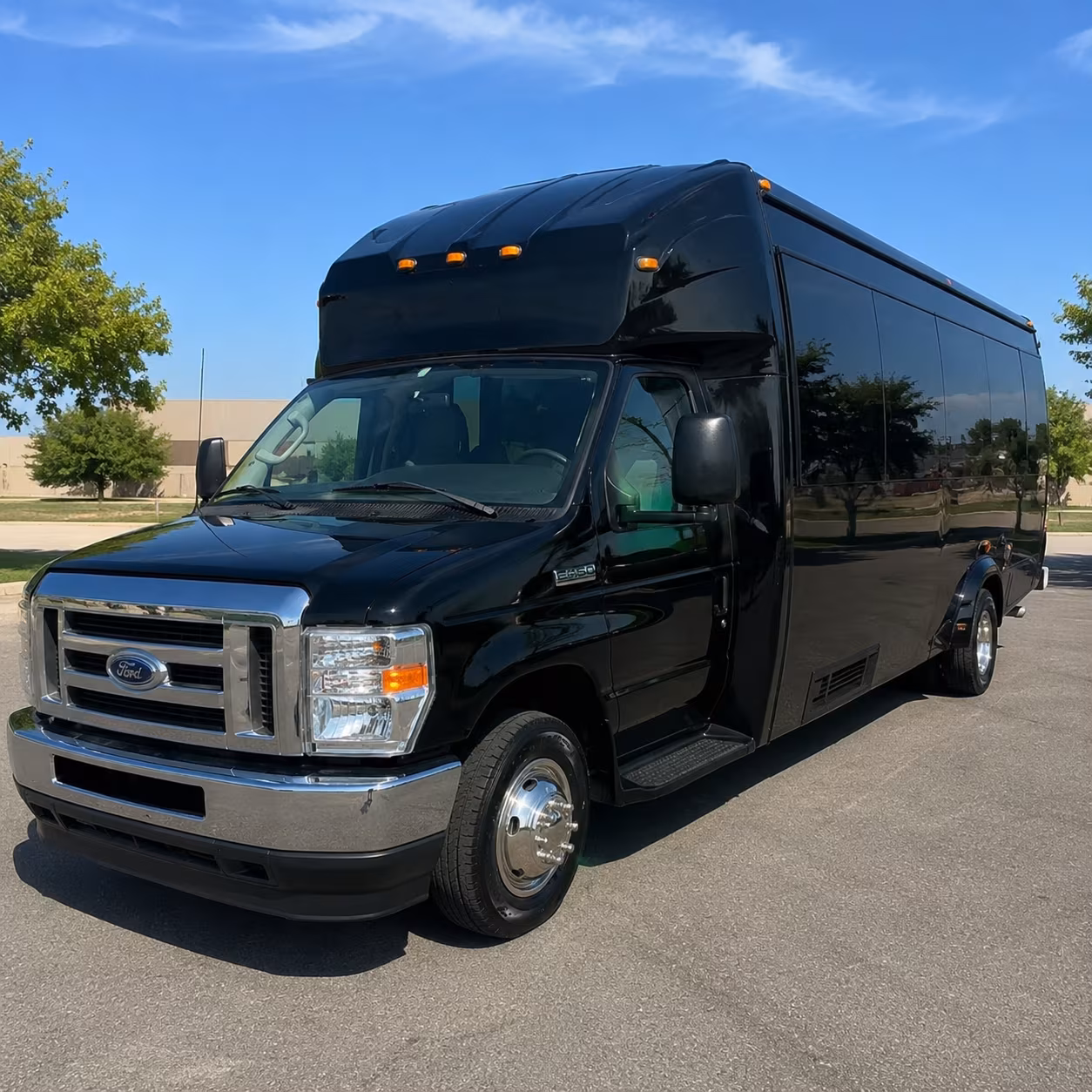 New Orleans Sporting Event Transportation party bus interior