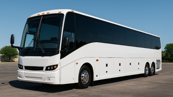 Exterior of Charter Bus Company New Orleans's 55 Passenger Charter Bus in New Orleans