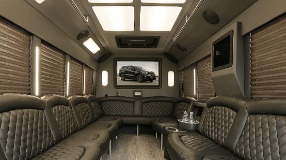 port arthur 20 passenger party bus