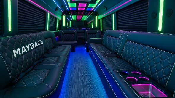 shreveport 20 passenger party bus